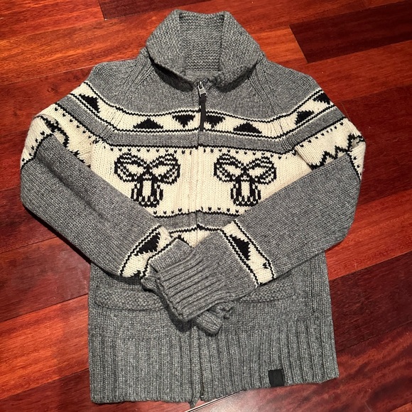 Aritzia Wool Style Zip up - Picture 1 of 2